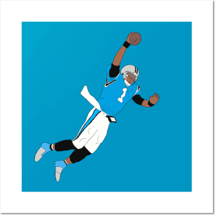 Cam Newton Dunk Posters and Art